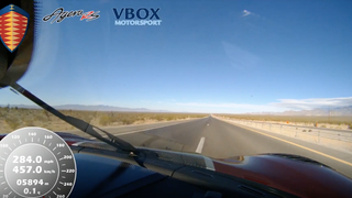 This Is What Koenigsegg's Record 278 MPH Nevada Speed Run Looked Like Behind The Wheel